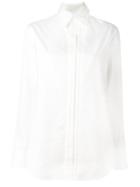 Yohji Yamamoto Pleated Front Shirt - White