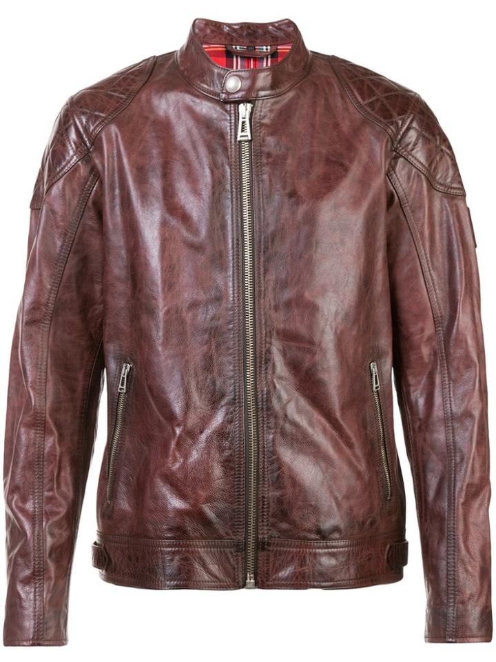 Belstaff Short Zipped Jacket - Red