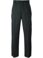 Matthew Miller 'calvin' Straight Leg Trousers, Men's, Size: 36, Grey, Polyester/virgin Wool