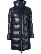 Moncler 'joinville' Padded Coat, Women's, Size: 2, Blue, Polyamide/feather Down