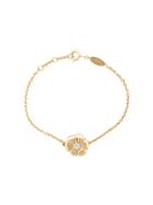 Aurelie Bidermann Floral Topaz Bracelet - Metallic