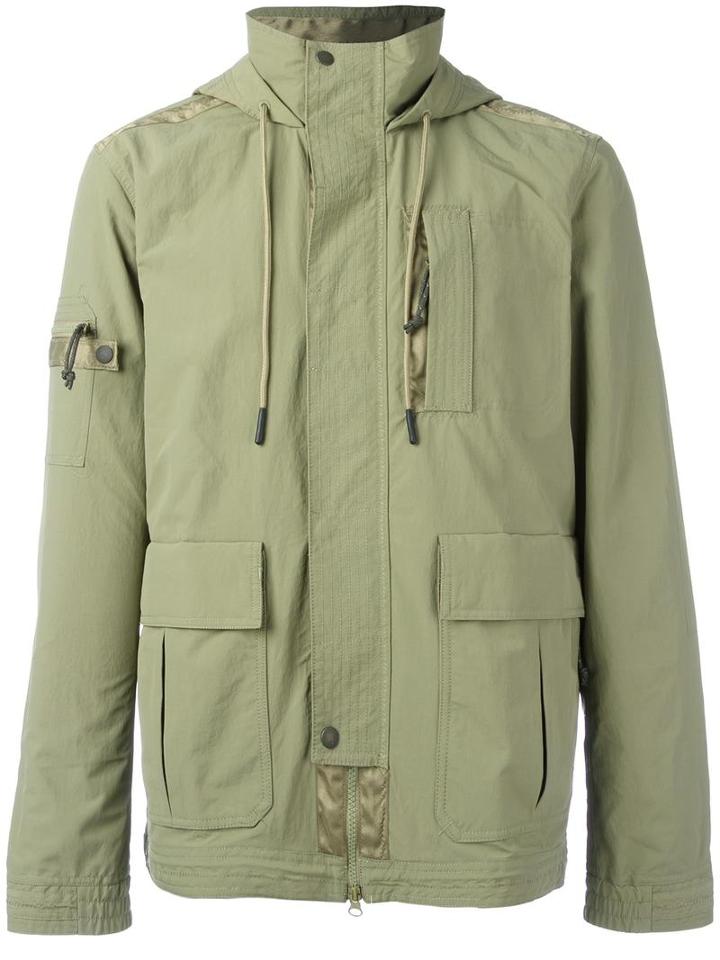 Adidas Day One Utility Jacket, Men's, Size: Small, Green, Polyamide/recycled Polyester