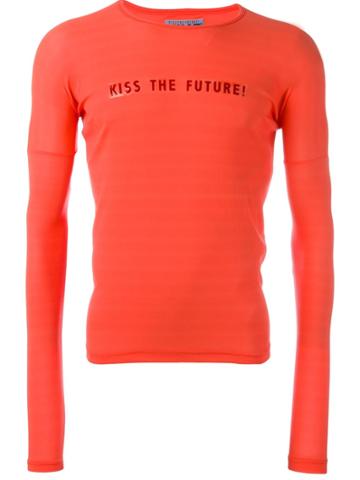 Walter Van Beirendonck Vintage 'kiss The Future' Long Sleeve Top -