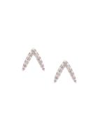 Zofia Day Dash Stud Earrings - Metallic
