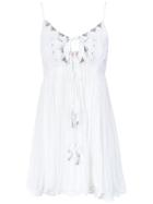 Cecilia Prado Germana Embroidered Dress - White