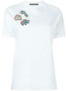 Marco Bologna Embellished Seashell Patch T-shirt