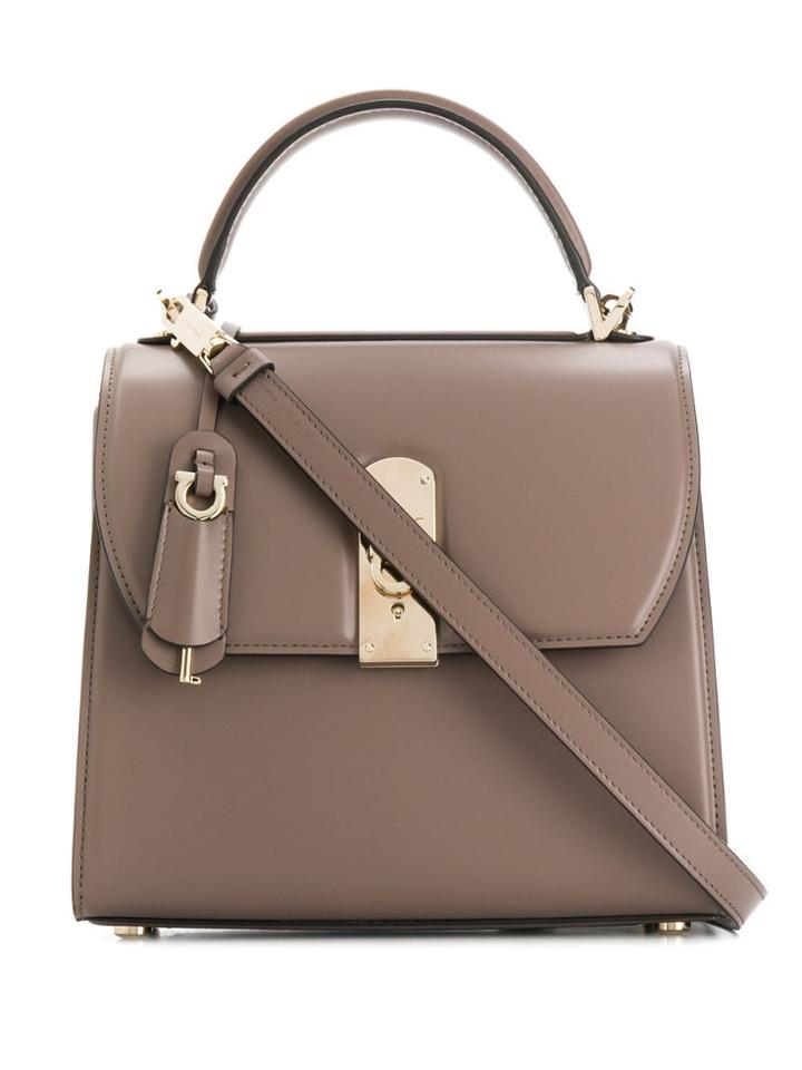 Salvatore Ferragamo Ferragamo Boxyz Bag - Brown