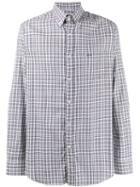 Paul & Shark Checked Cotton Shirt - Blue