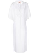 Ermanno Scervino Lace Detail Shirt Dress - White