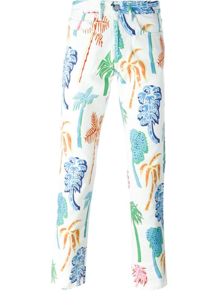 Our Legacy 'first Cut Graffiti Palms' Trousers