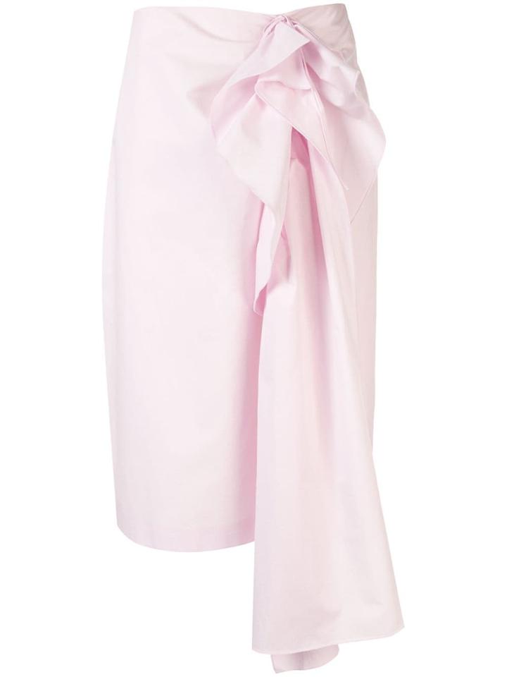 Delpozo Ruffle-embellished Skirt - Pink