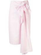 Delpozo Ruffle-embellished Skirt - Pink