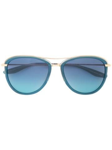 Barton Perreira Aviatress Sunglasses - Blue