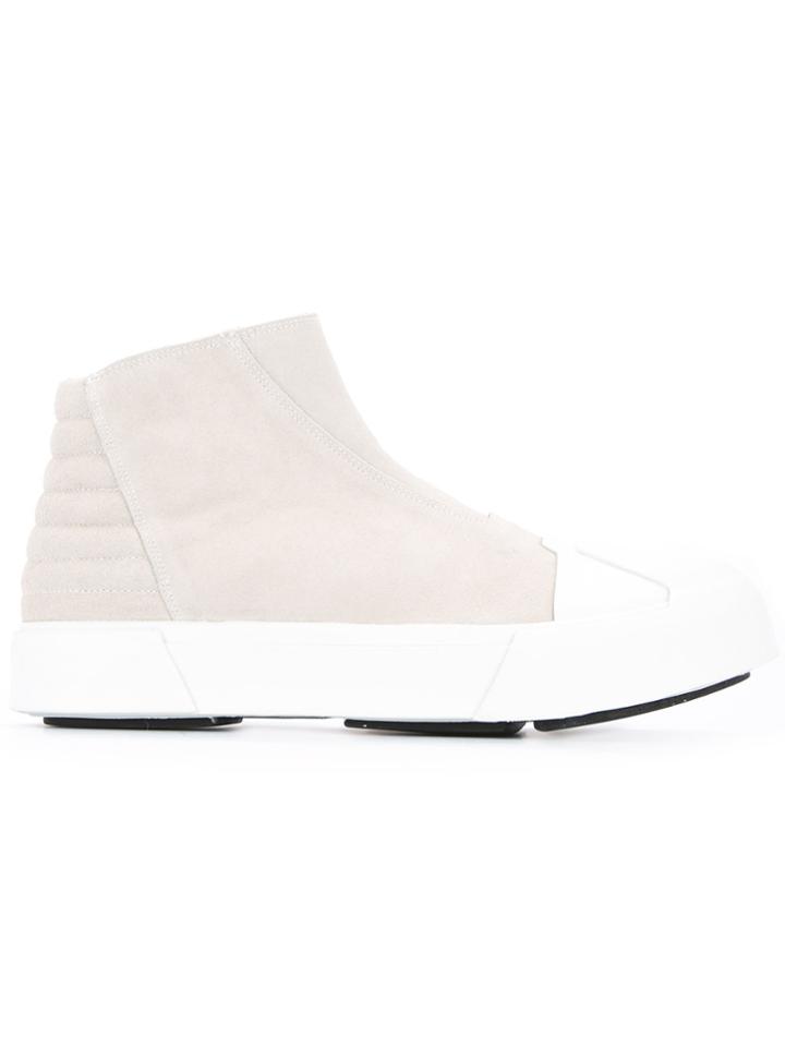 Julius Platform Hi-top Sneakers - Nude & Neutrals