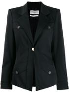 Yves Saint Laurent Pre-owned Fitted Blazer Jacket - Black