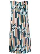 M Missoni Printed Midi Dress - Blue