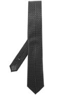 Canali Dotted Tie - Black