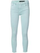 J Brand - Skinny Cropped Jeans - Women - Cotton/polyester/spandex/elastane - 32, Blue, Cotton/polyester/spandex/elastane