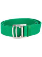 Dsquared2 - Military Buckle Belt - Women - Polyester - 85, Women's, Green, Polyester