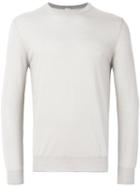 Eleventy - Plain Sweatshirt - Men - Silk/merino - Xl, Brown, Silk/merino