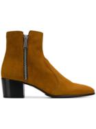 Balmain Anthos Ankle Boots - Brown