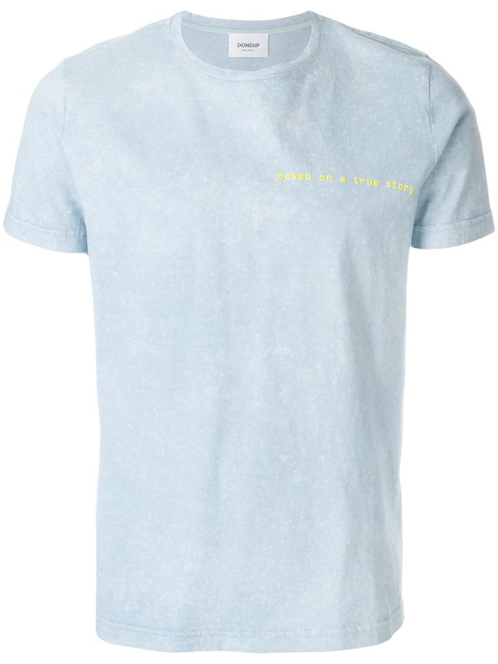 Dondup Round Neck T-shirt - Blue