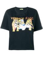 Versace Jeans Logo Tiger T-shirt - Black