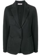 Barena Classic Buttoned Blazer - Black