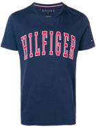 Tommy Hilfiger Brand Print T-shirt - Blue