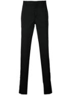 Alexander Mcqueen - Straight-leg Trousers - Men - Acetate/viscose/mohair/wool - 48, Black, Acetate/viscose/mohair/wool