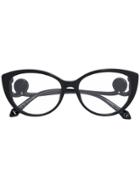Roberto Cavalli Cortona Cat-eye Glasses - Black