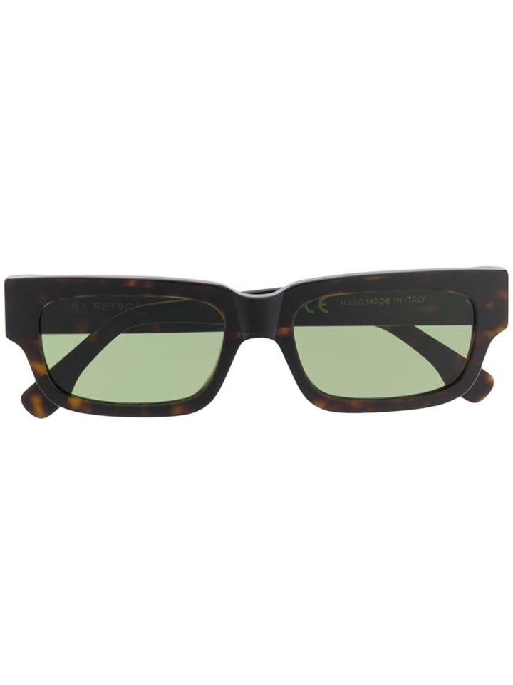 Retrosuperfuture Rectangular Frame Sunglasses - Brown