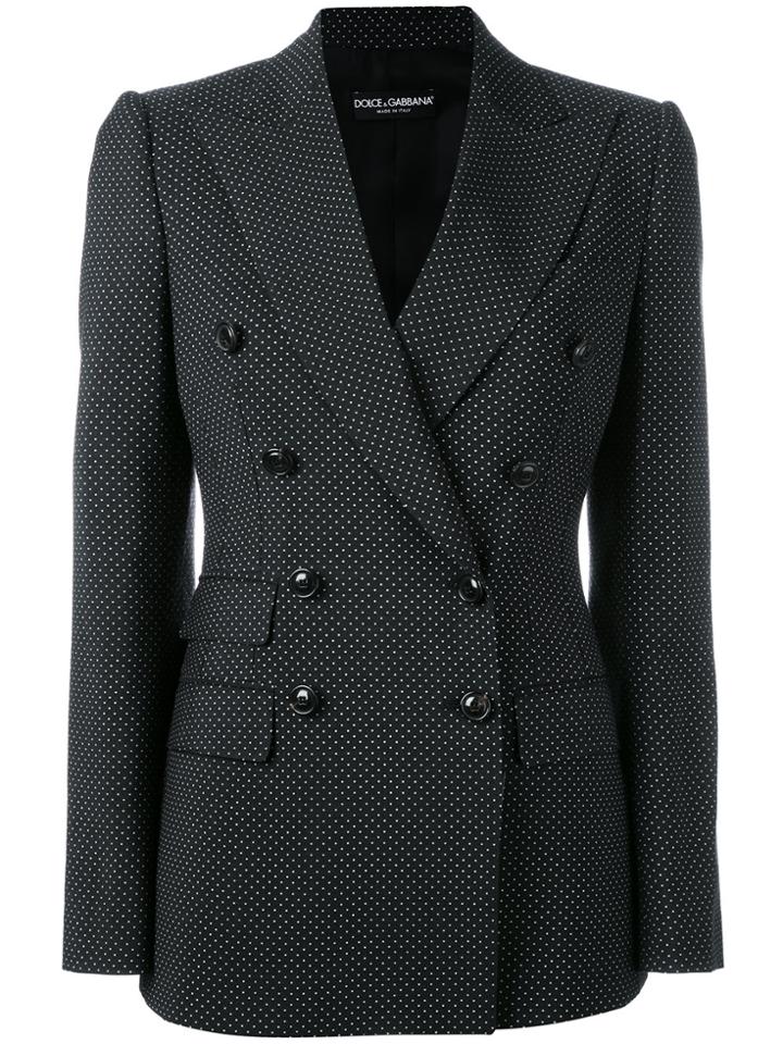Dolce & Gabbana Double-breasted Jacket - Black