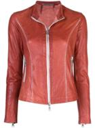 Transit Zipped Jacket - Red