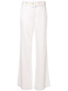 Maggie Marilyn Nothing Stopping Me Flared Trousers - White