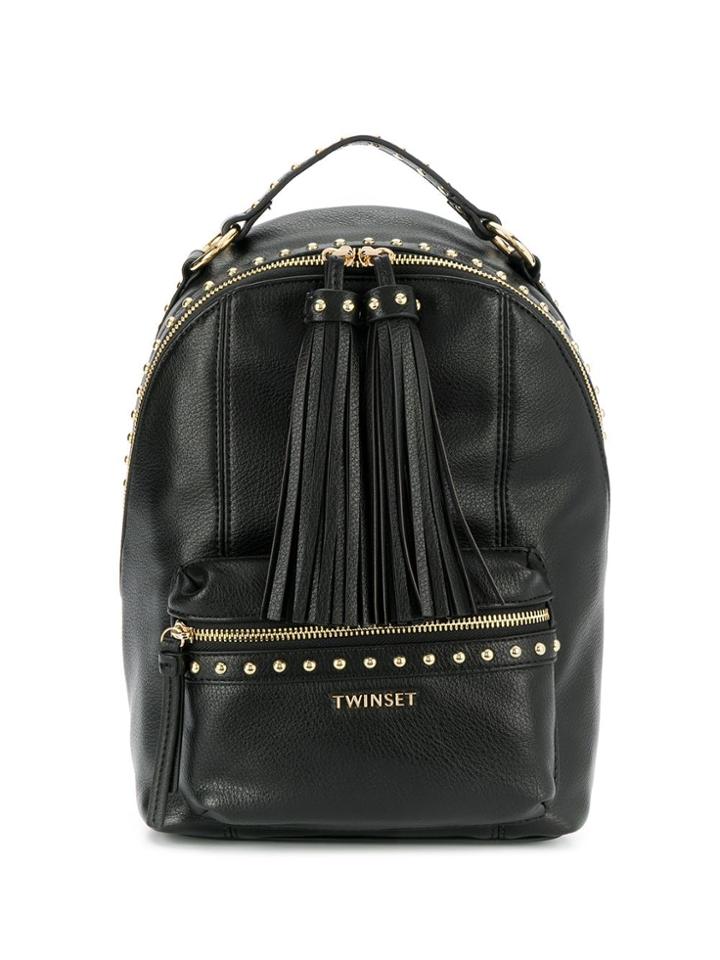 Twin-set Studded Backpack - Black