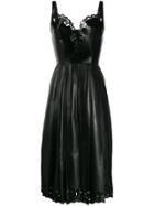 Alexander Mcqueen Cut-out Details Midi Dress - Black