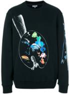 Lanvin - Embroidered Sweater - Men - Cotton - 41, Black, Cotton