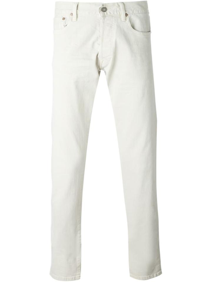 Polo Ralph Lauren Slim-fit Jeans, Men's, Size: 33, Nude/neutrals, Cotton/spandex/elastane