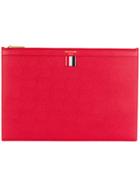 Thom Browne Zipped Document Holder - Red