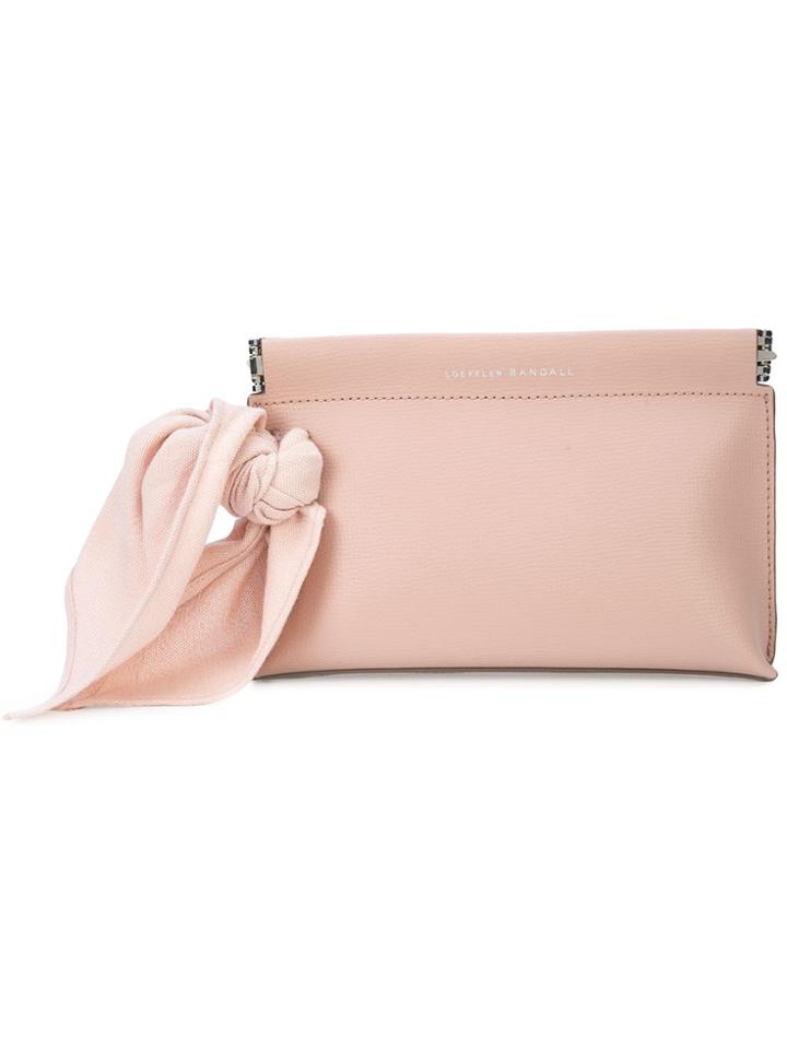Loeffler Randall Colette Hinge Pouch - Pink & Purple