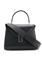 Valextra Color Block Tote - Black