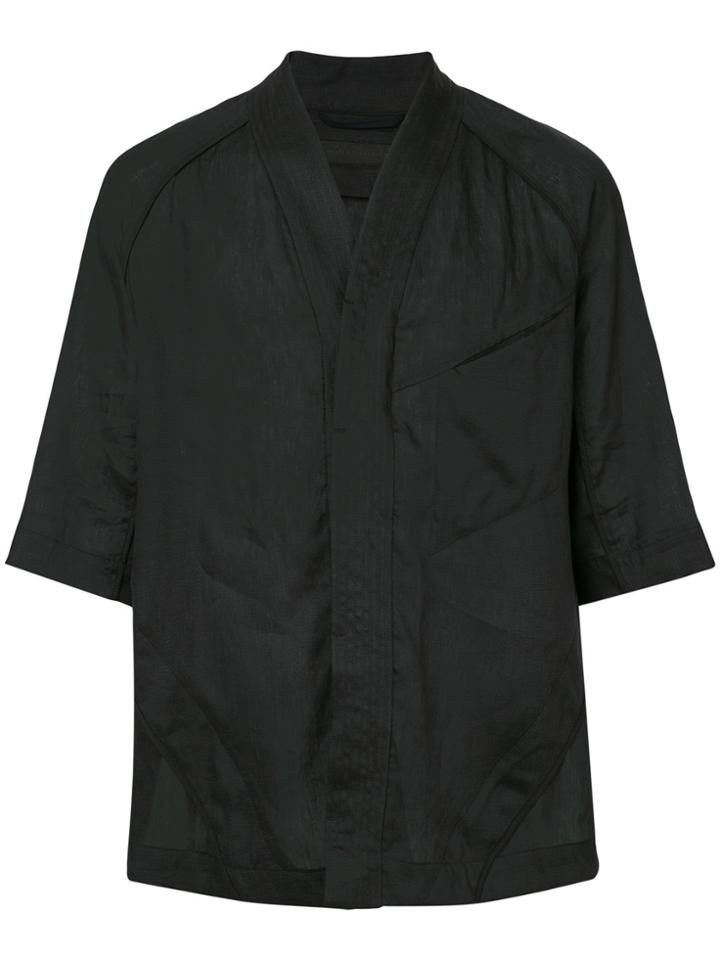 Abasi Rosborough Desert Short-sleeve Shirt - Black