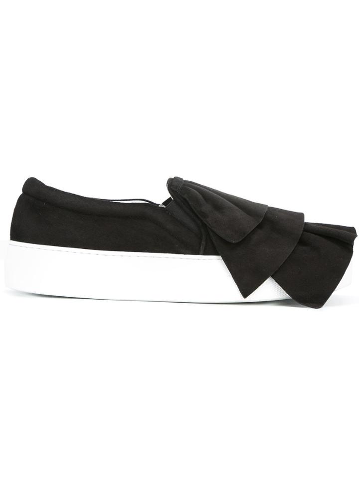 Joshua Sanders Ruches Sneakers - Black