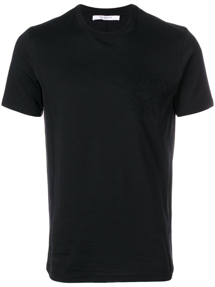 Givenchy Cuban-fit Bead Embellished T-shirt - Black