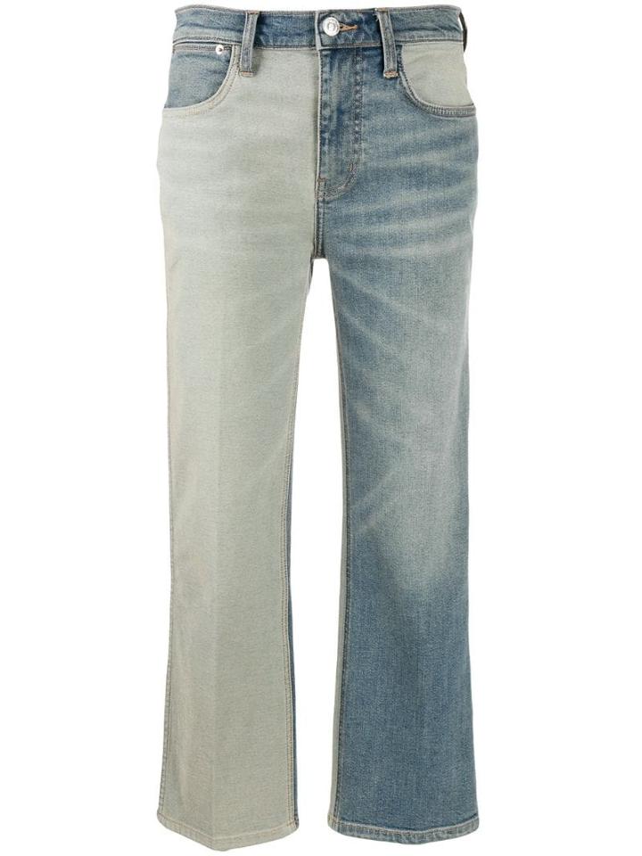 Current/elliott Two Tone Jeans - Blue