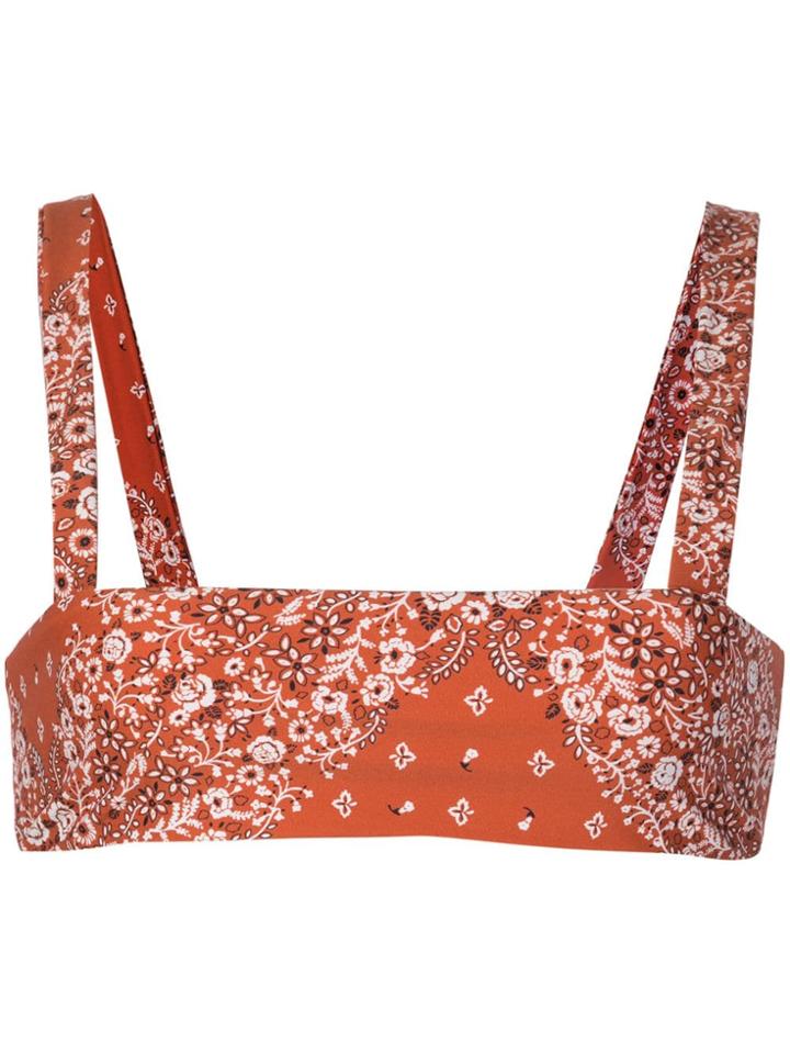 Onia Delila Bikini Bottom - Orange