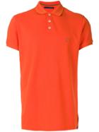 Jeckerson Embroidered Logo Polo Shirt - Yellow & Orange