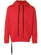 Unravel Project Tie Knot Hoodie - Red
