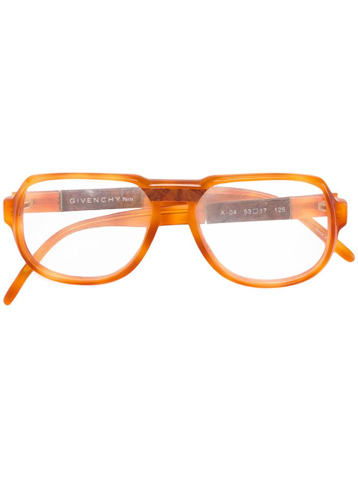Givenchy Vintage Aviator Optical Gasses, Adult Unisex, Brown